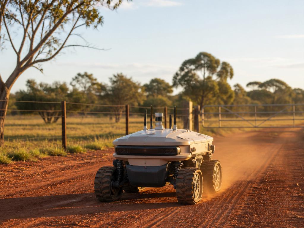 Four-wheeled ground rover