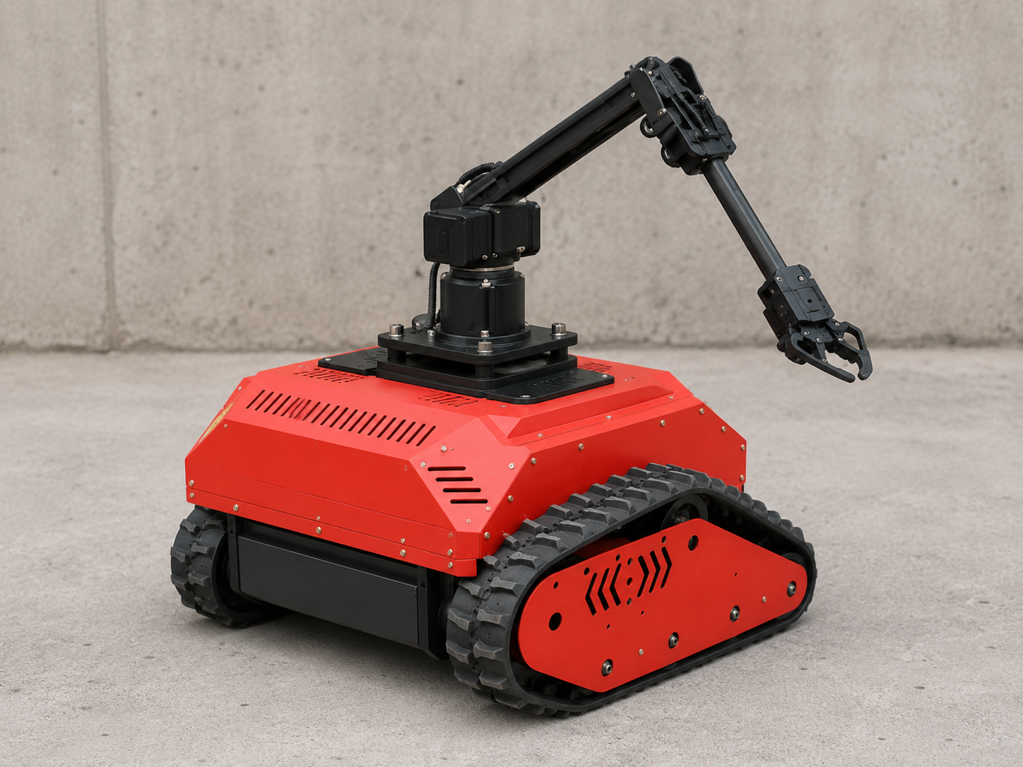 Ground rover with a manipulator arm and gripper